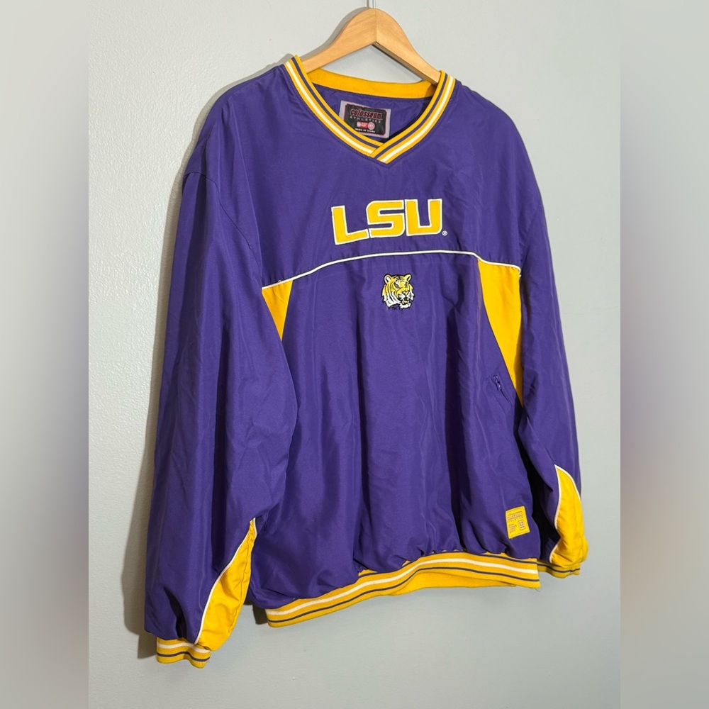 Vintage Colosseum NCAA LSU Tigers Pullover | XXL - Picture 2 of 5